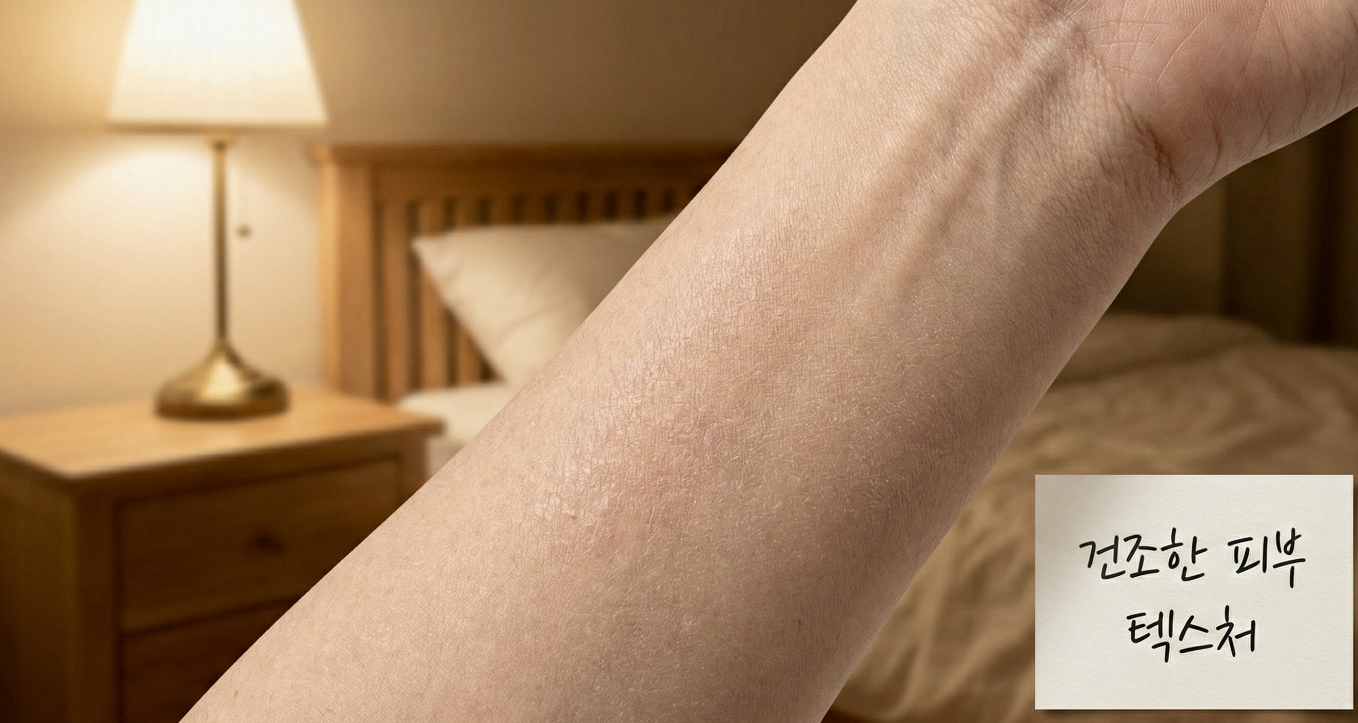 보습 루틴: 여러 번 얇게 바르기