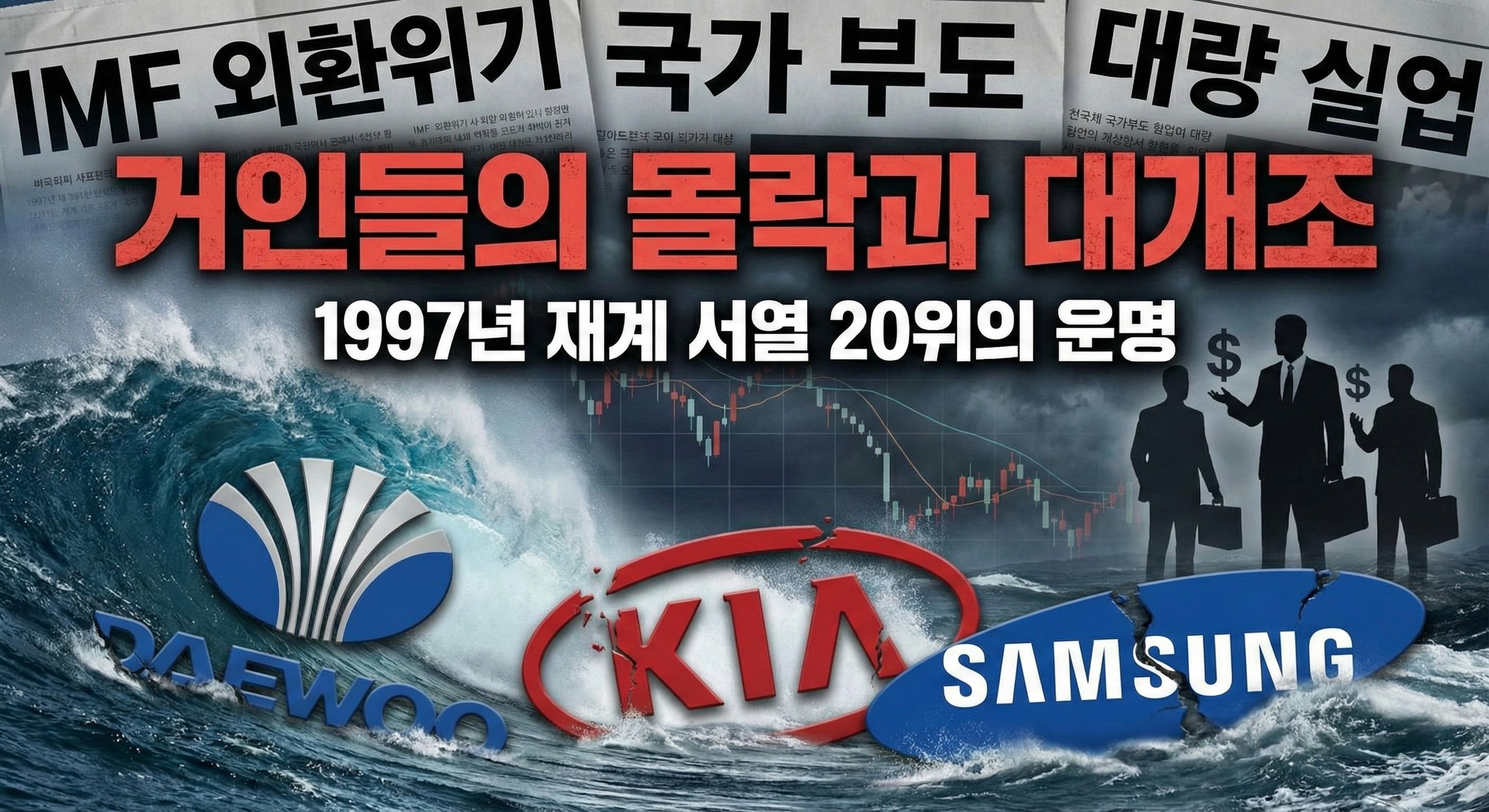 국가 부도의 날로 본 1997년: 거인들은 왜 쓰러졌고 누가 자리를 차지했나
