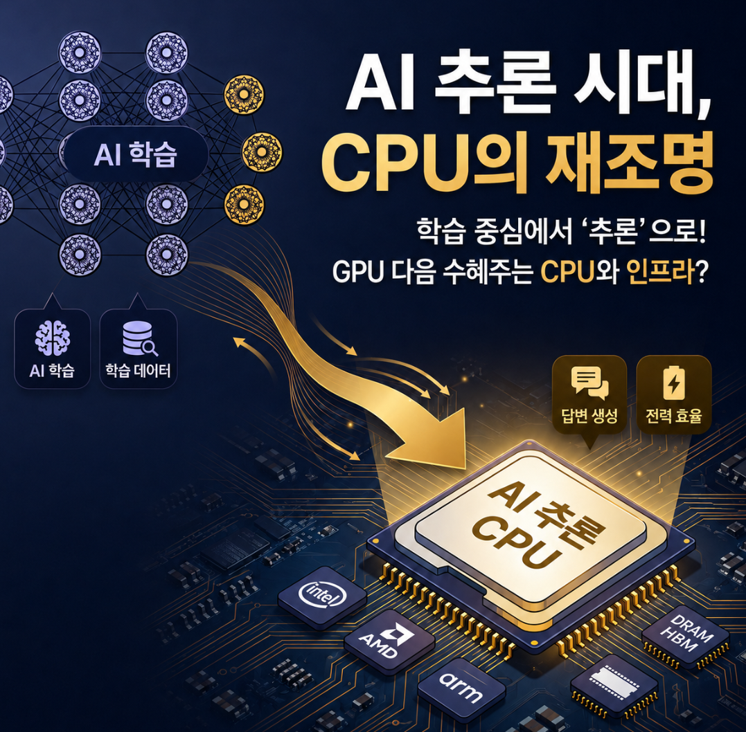 AI 추론 시대, CPU가 다시 뜨는 이유｜GPU 다음 수혜주는?